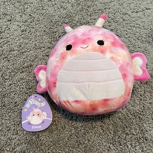 Squishmallow Eileen 8inch Easter butterfly